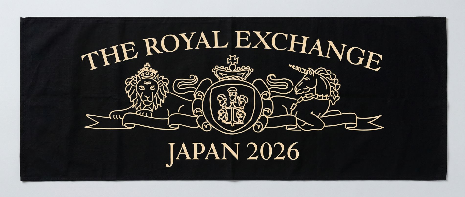 4月28日より発送開始 手ぬぐい「THE ROYAL EXCHANGE JAPAN TOUR 2026」公式ツアーグッズ