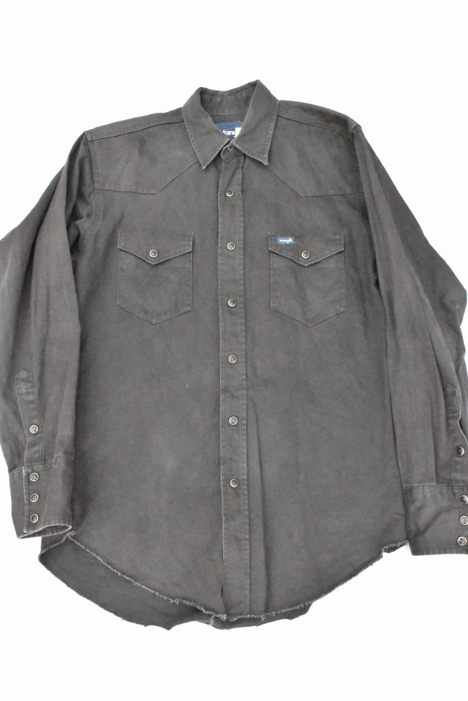 109029 [PT]「Wrangler」 ヴィンテージ 長袖 ウエスタンシャツ