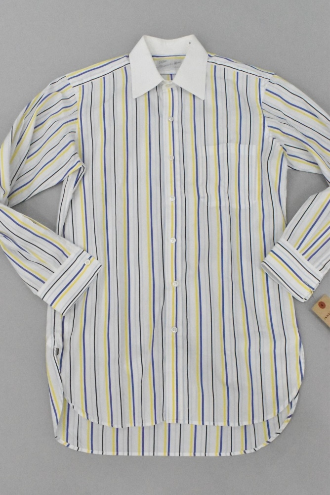 108932「Tumbull & AsSer」 ヴィンテージ 長袖ストライプ シャツ