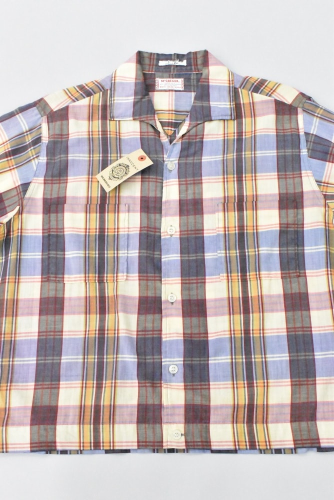 109283 「McGREGor」 60s  ヴィンテージ 半袖 シャツ