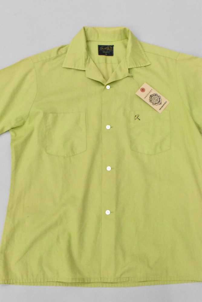 109281 「Arnold Palmer」 by van heusen 70s  ヴィンテージ 半袖 シャツ アーノルド パーマー