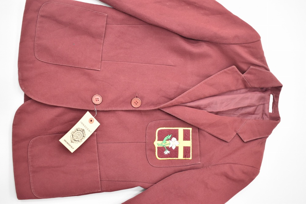 109245  [TA]ヴィンテージ スクールジャケット MADE IN ENGLAND ボルドー