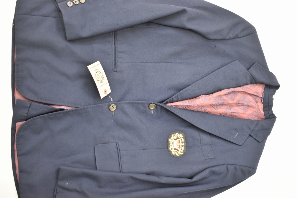 109240  [TA]ヴィンテージ 「Michaels」スクールジャケット MADE IN ENGLAND ネイビー