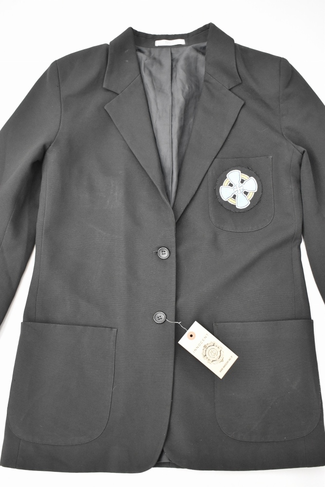 109235  [TA]ヴィンテージ 「MARKS & SPENCER」スクールジャケット MADE IN ENGLAND 黒