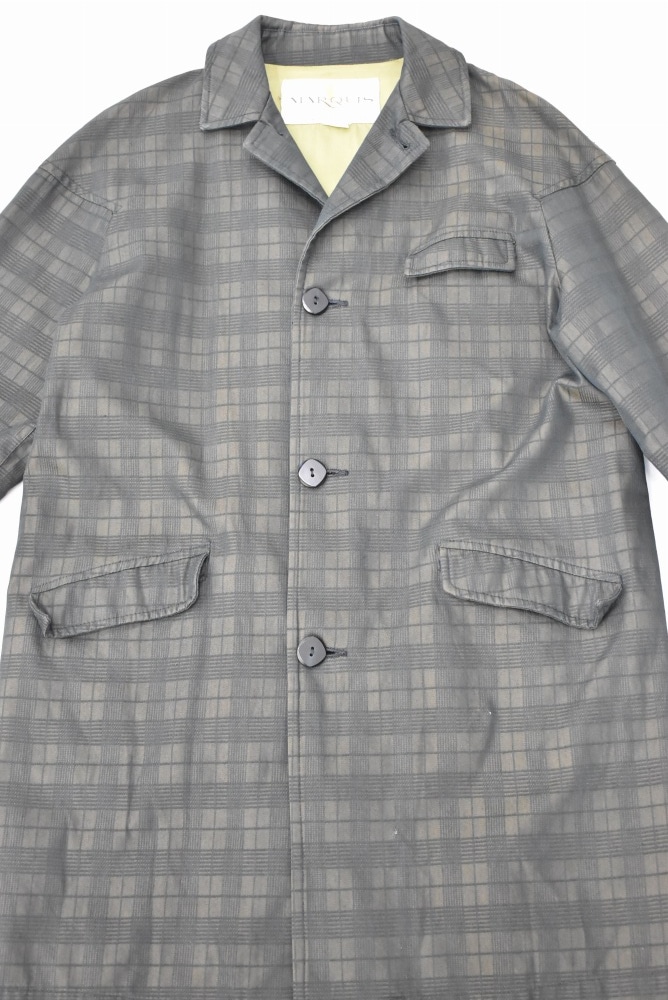 109451 [CO]ヴィンテージ「Pacific Trail」チェック ステンカラーコート
