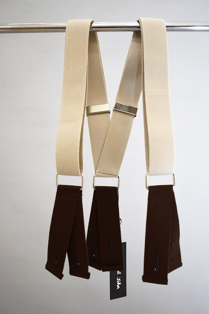 「Original John」ブレイシーズ ROYAL NAVY BRACES  BROWN