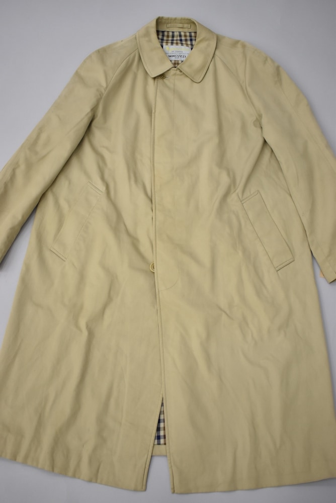 109487 ヴィンテージ「Aquascutum」ステンカラーコート MINCUZZI BARI