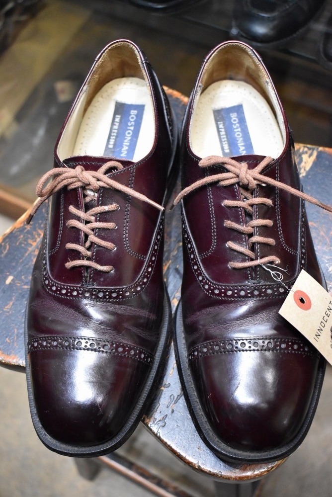 109912 内羽根 レザーシューズ  「BOSTONIAN IMPRESSION」オックスフォード 9