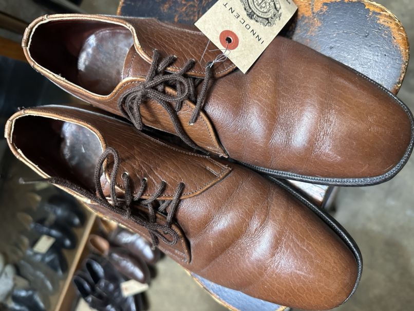 109819 「Darf」レザーシューズ  外羽根 MADE IN CANADA SIZE 8 1/2