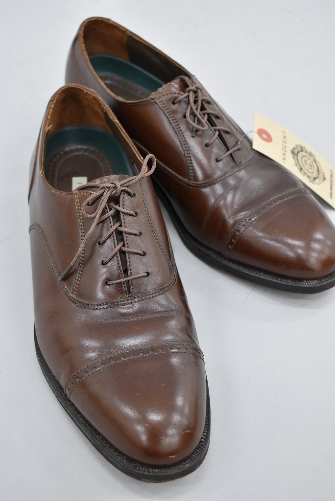 109809 「FLORSHEIM」レザーシューズ  内羽根 SIZE 8 1/2