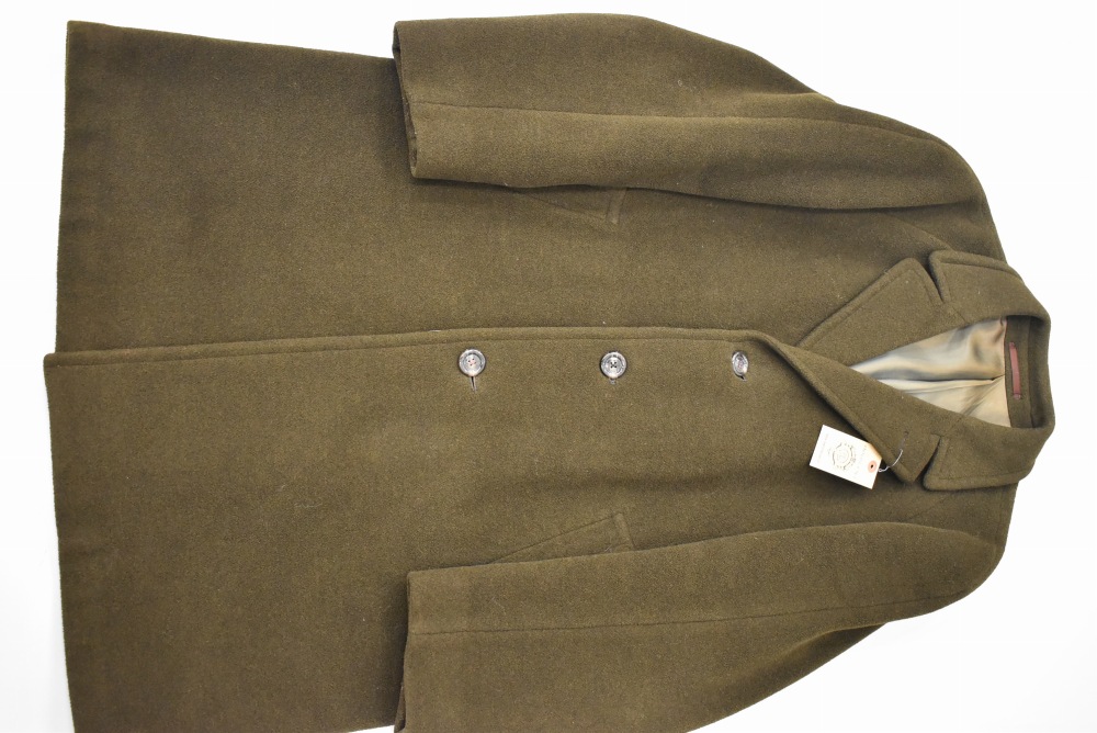 109186 ヴィンテージ 50s-60s「CROMBIE FRANK ANDREW DOUGLAS」 ウールコート