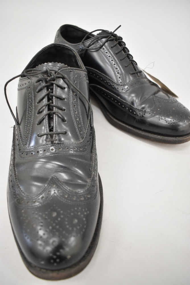 109906 「THE FLORSHEIM SHOE」レザーシューズ  外羽根 SIZE 9