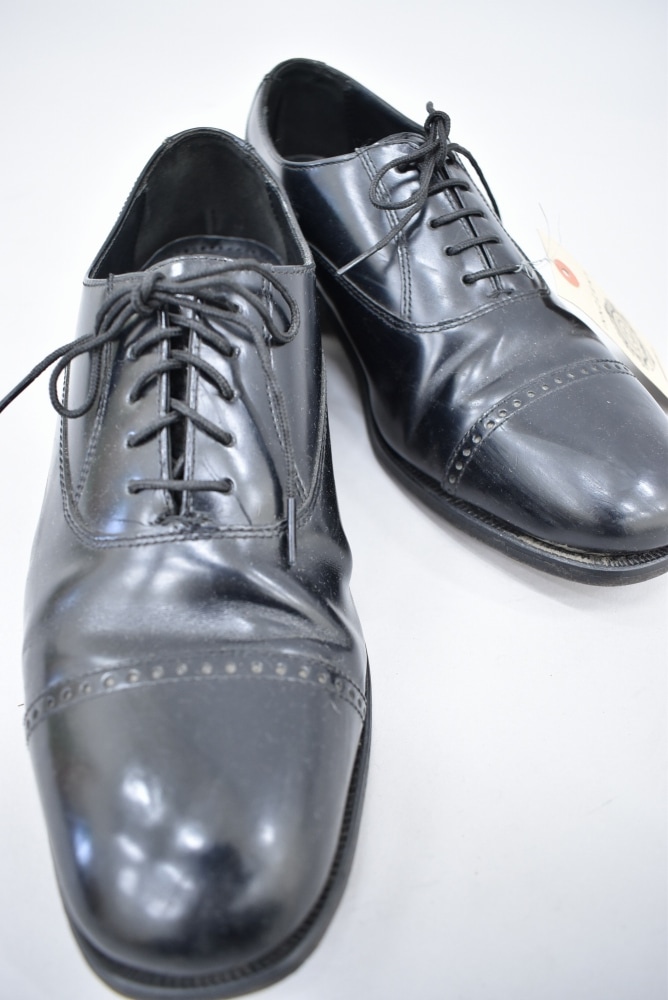109920 「FLORSHEIM」レザーシューズ  made in India 内羽根 SIZE 8 1/2