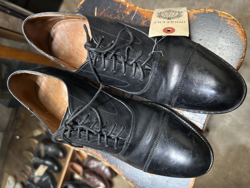 109917 「Daks」レザーシューズ  内羽根 SIZE 8 1/2
