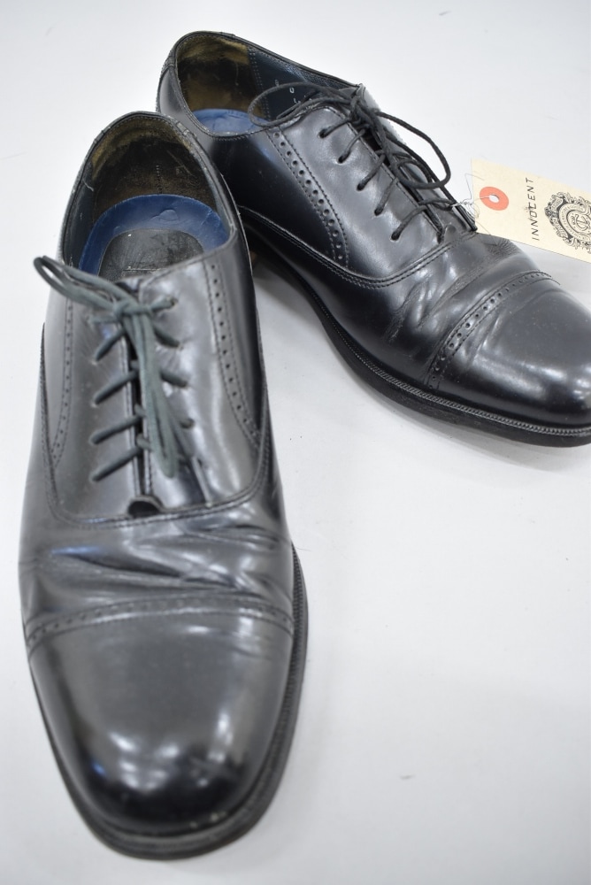 109904 「BOSTONIAN」レザーシューズ  内羽根 SIZE 8 D