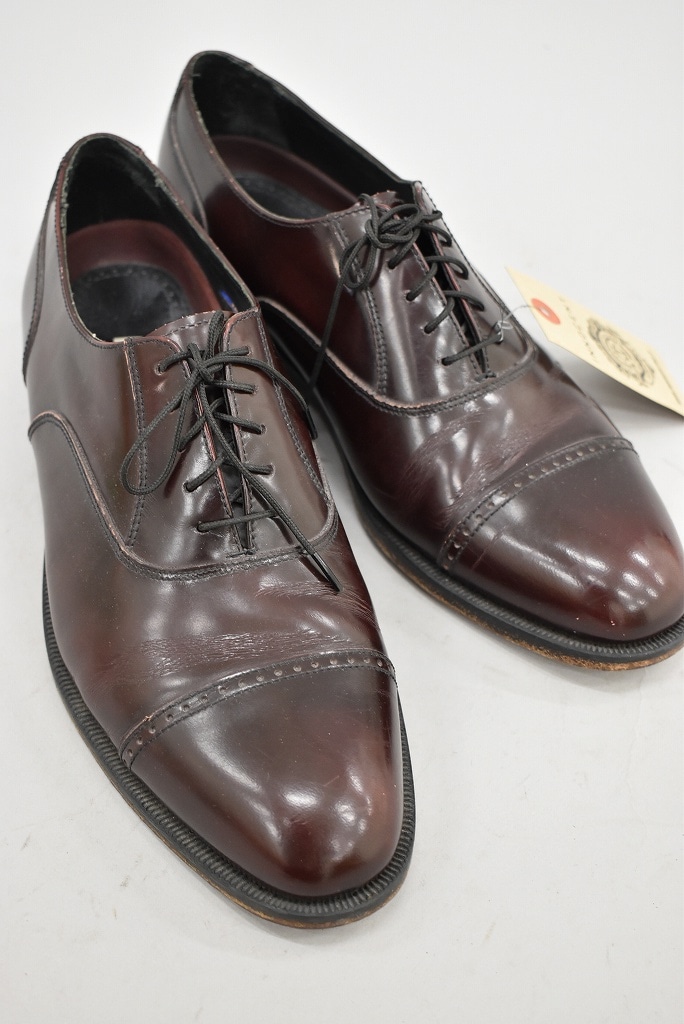 109805 「FLOR SHEIM」レザーシューズ  内羽根 SIZE 8 1/2