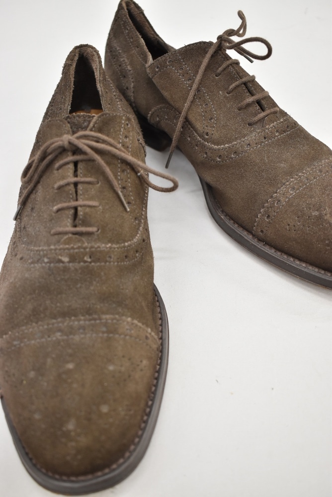 109919 「Velasca」レザーシューズ スウェード 内羽根 SIZE 41 1/2
