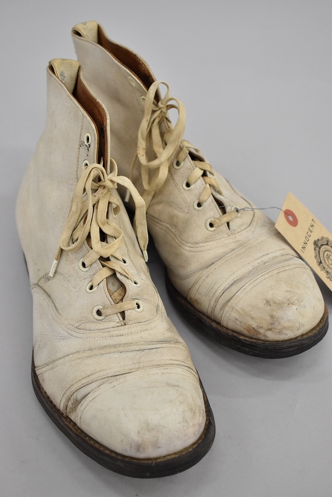 109843「THE BROTHER  CRICHET BOOTS」LEATHER SIZE 7