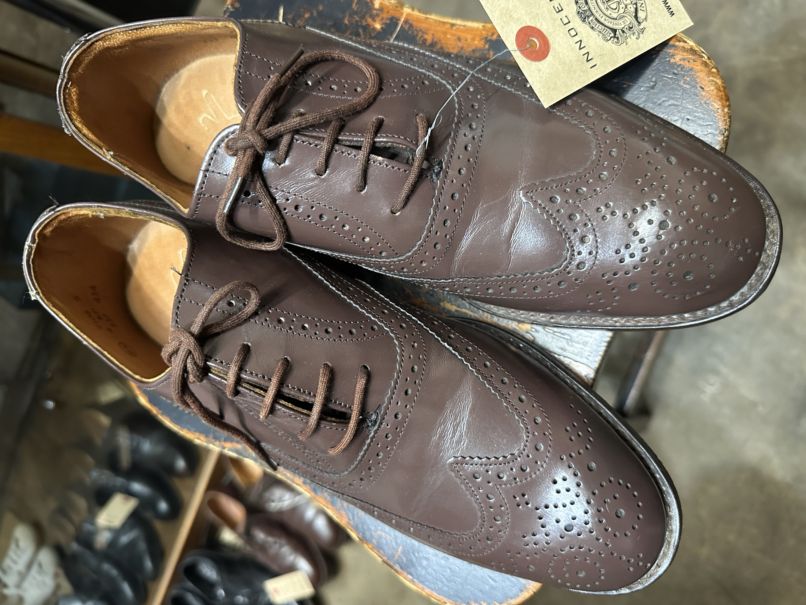 109847「K SHOES by Dunn & Co.S」LEATHER MADE IN ENGLAND SIZE 8 1/2