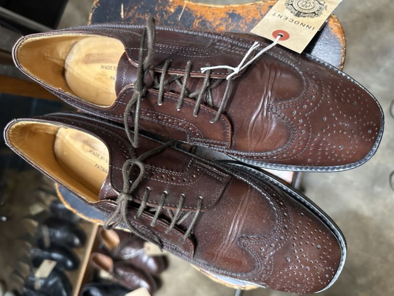 109833「GLENEAGLES」 MADE IN ENGLAND SIZE UF 8 1/2