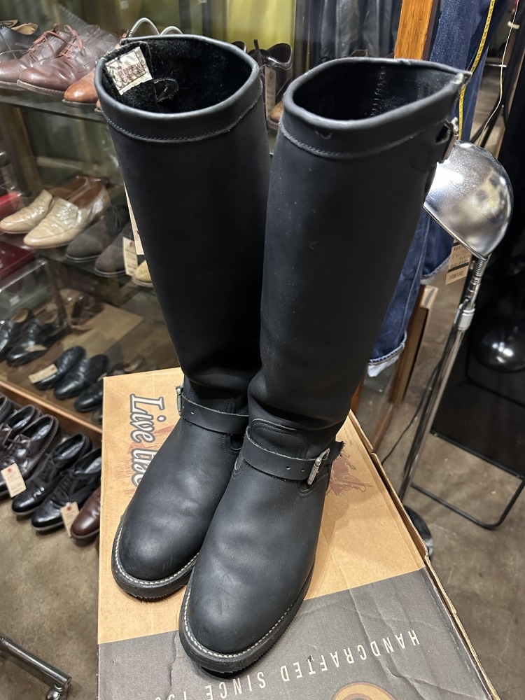 109430 「CHIPPEWA」ロングエンジニアブーツ レザーブーツ  箱付き SIZE 9 1/2