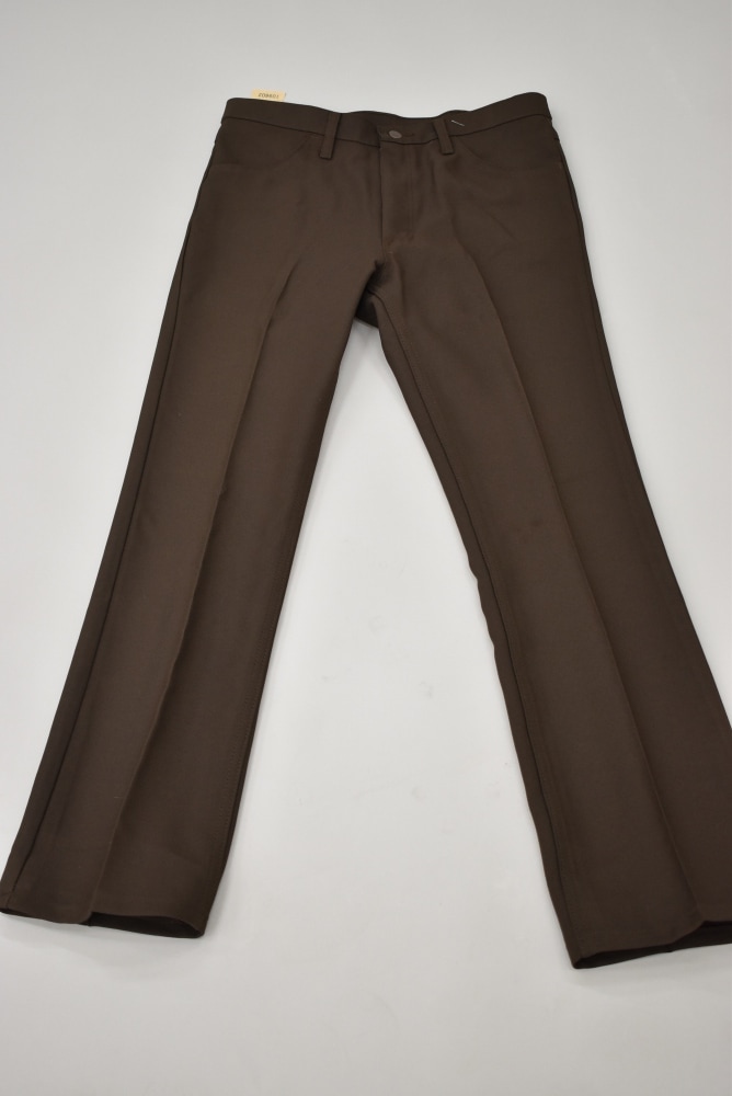 109602 ヴィンテージ 「WRANGLER」wRANCHER スラックス トラウザーズ パンツ W34 DEAD STOCK
