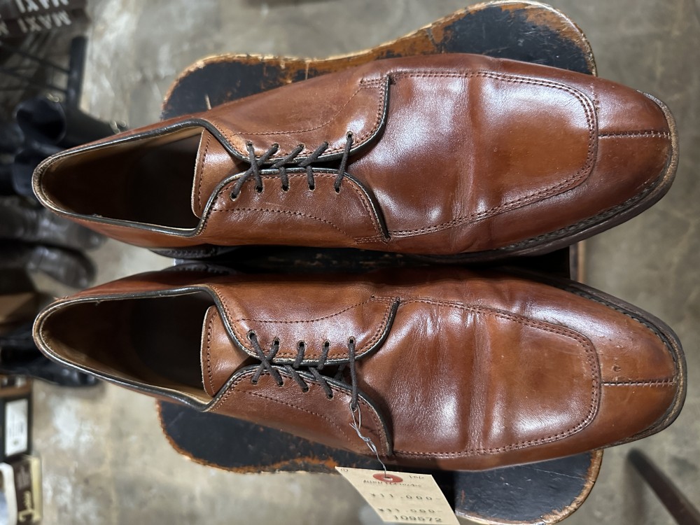 109572 「ALLEN EDMONDS 」Uチップ・Vチップ ビジネスシューズ  レザーシューズ SIZE 10 D