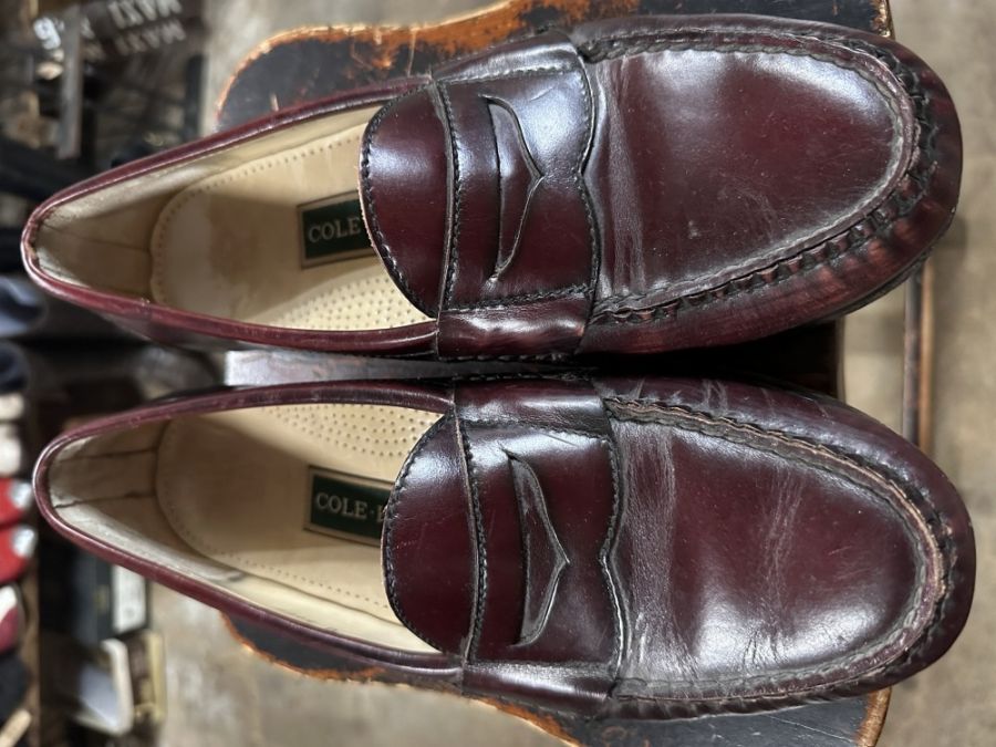 109586 「COLE HAAN」ローファー ビジネスシューズ  レザーシューズ SIZE 9 1/2D