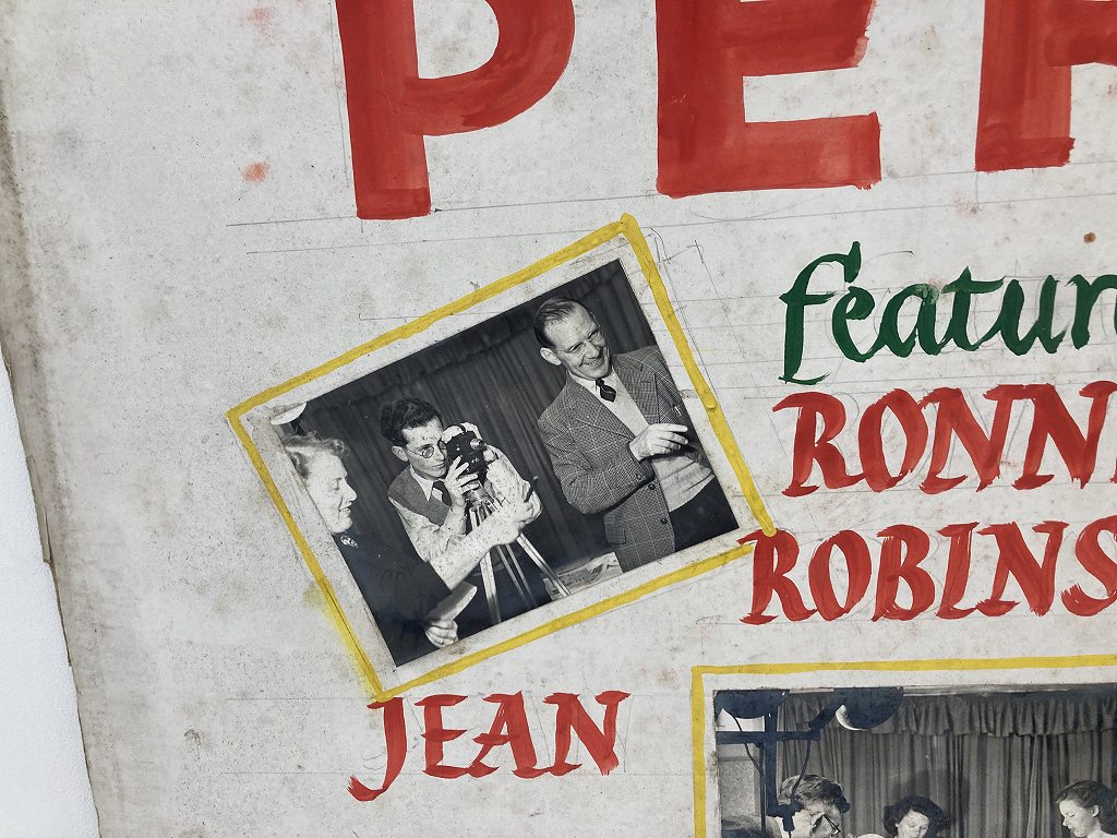 108490  「HOME PERM 1952」ガレージ 看板 ショップサイン 店舗什器