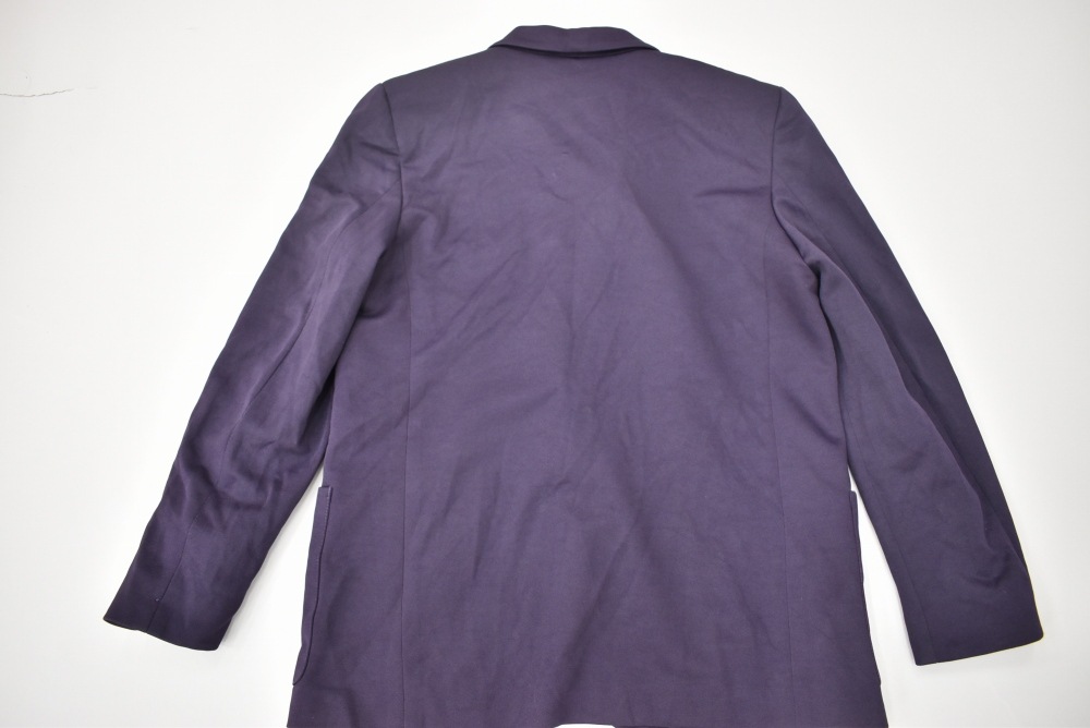 109234  [TA]ヴィンテージ 「Distinctive」スクールジャケット MADE IN ENGLAND 紫