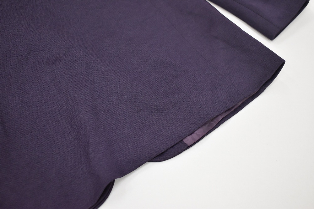 109234  [TA]ヴィンテージ 「Distinctive」スクールジャケット MADE IN ENGLAND 紫