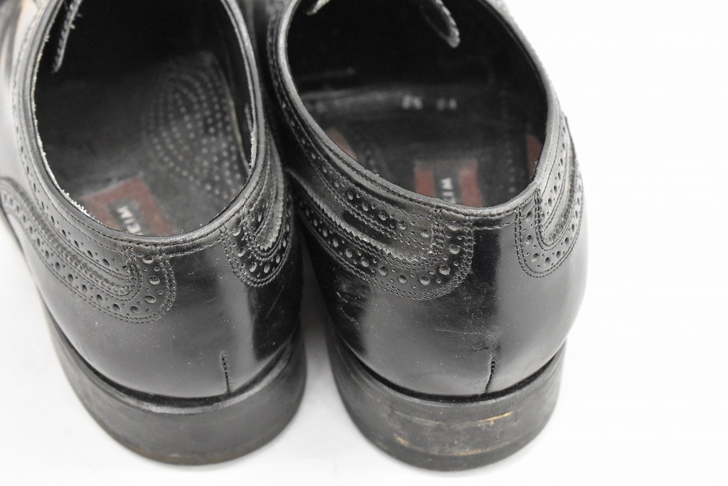 109814 「FLORSHEIM」レザーシューズ  内羽根 SIZE 9