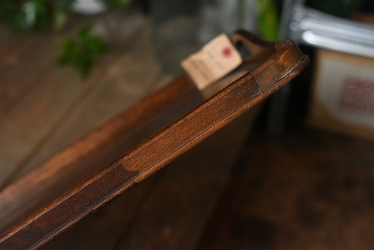 2758  ヴィンテージ　ウッドトレイ　英国