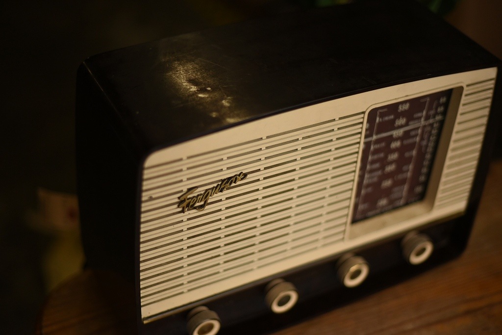 103698 UKヴィンテージ　「FERGUSON Co., LTD.」 ラジオ　MADE IN ENGLAND 英国　