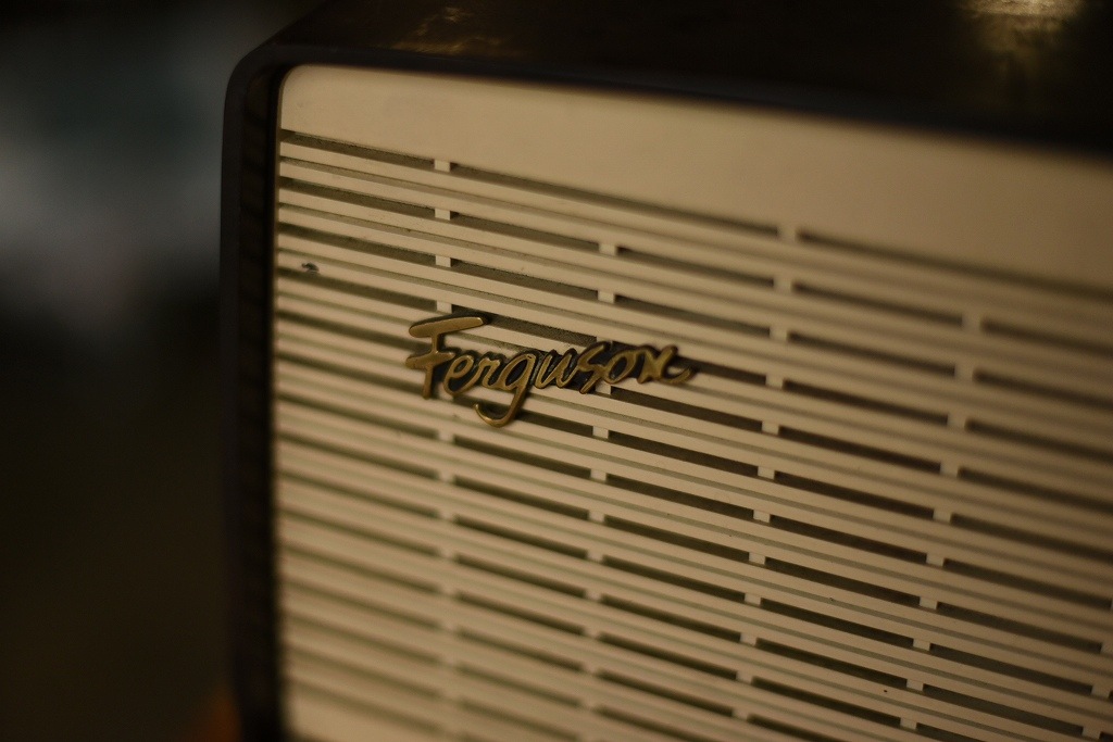 103698 UKヴィンテージ　「FERGUSON Co., LTD.」 ラジオ　MADE IN ENGLAND 英国　