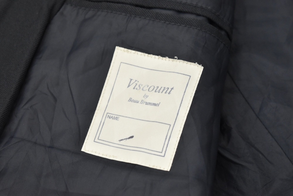 109239  [TA]ヴィンテージ 「Viscount」スクールジャケット MADE IN ENGLAND 黒