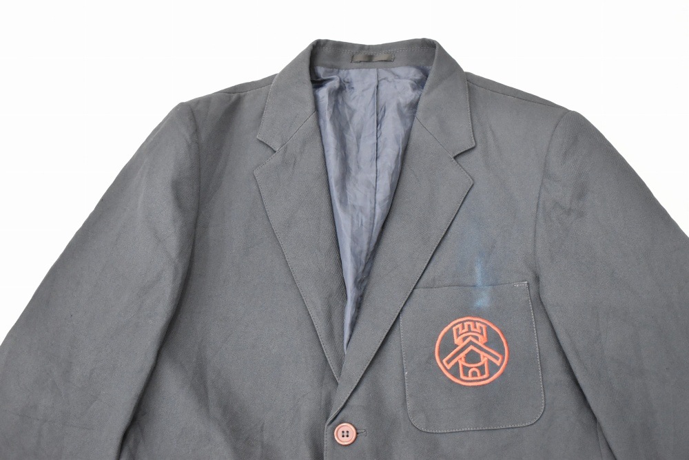 109239  [TA]ヴィンテージ 「Viscount」スクールジャケット MADE IN ENGLAND 黒
