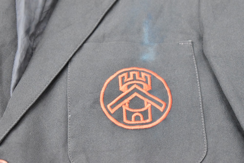 109239  [TA]ヴィンテージ 「Viscount」スクールジャケット MADE IN ENGLAND 黒