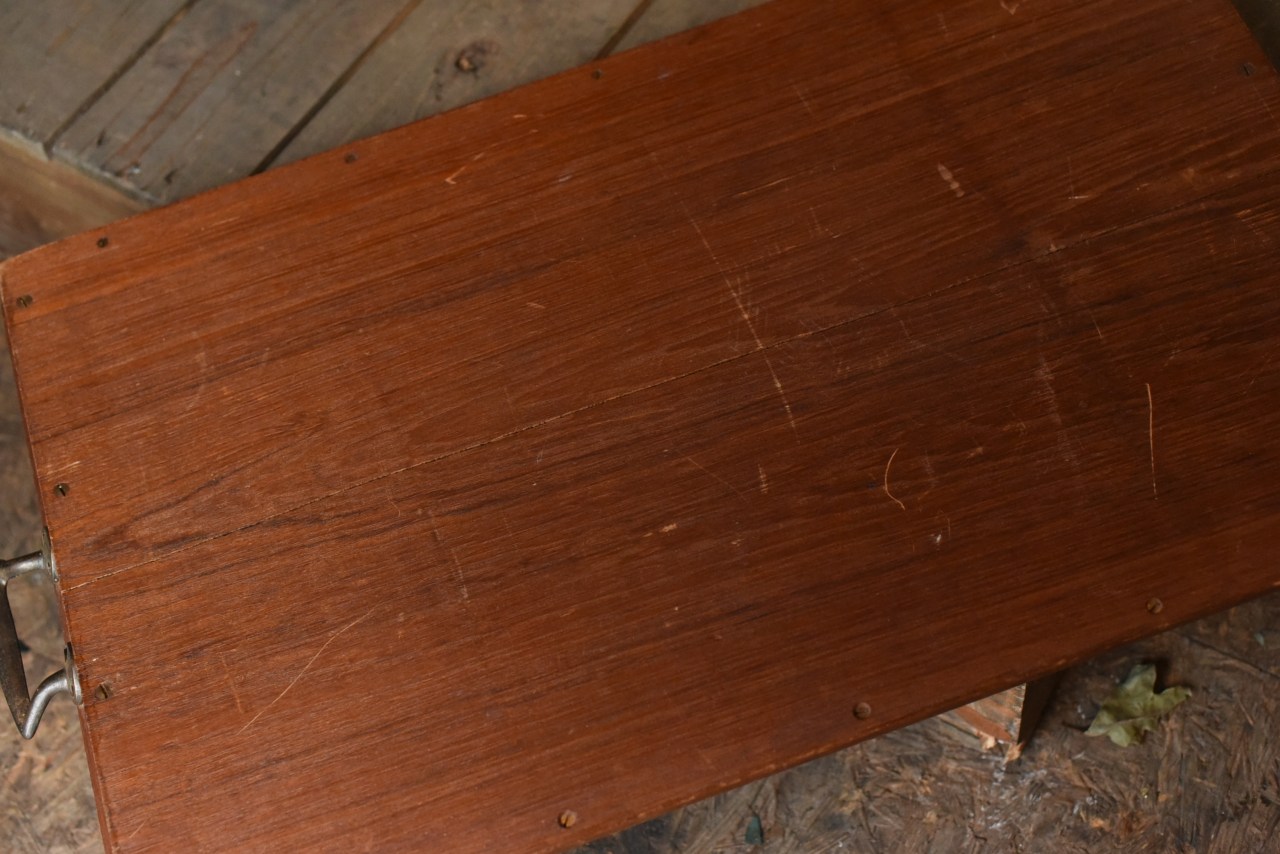 2754  ヴィンテージ　ウッド　トレイ　トレー　英国