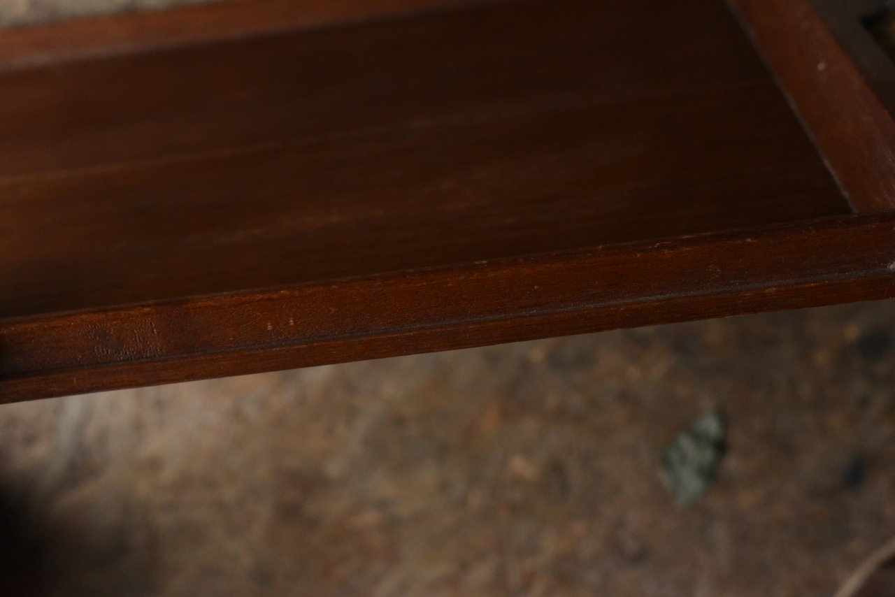 2754  ヴィンテージ　ウッド　トレイ　トレー　英国