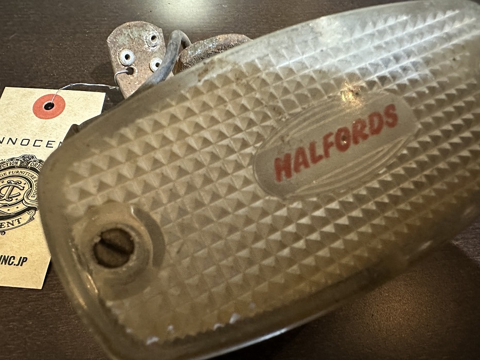 107353 ヴィンテージ　「HALFORDS」英国 HALFORDS REVERSING LAMP ハルフォード リバーシングランプ　パーツ　英国 MADE IN ENGLAND