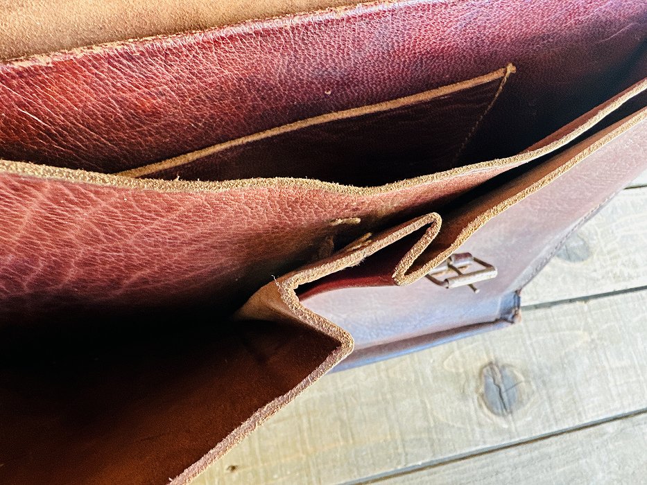 107575 ヴィンテージ  レザーブリーフケース　バッグ　