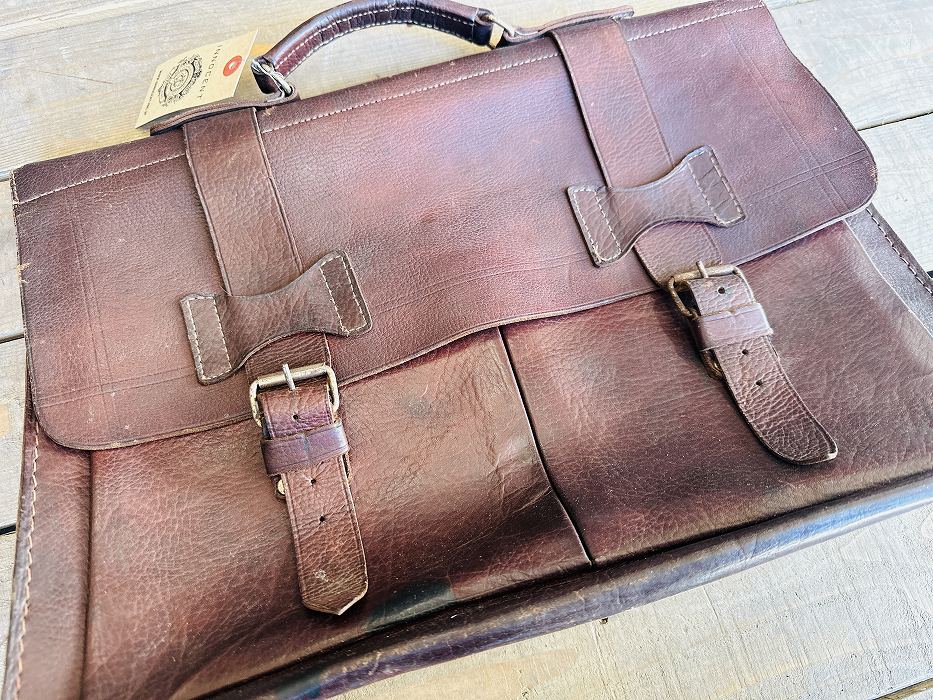 107575 ヴィンテージ  レザーブリーフケース　バッグ　