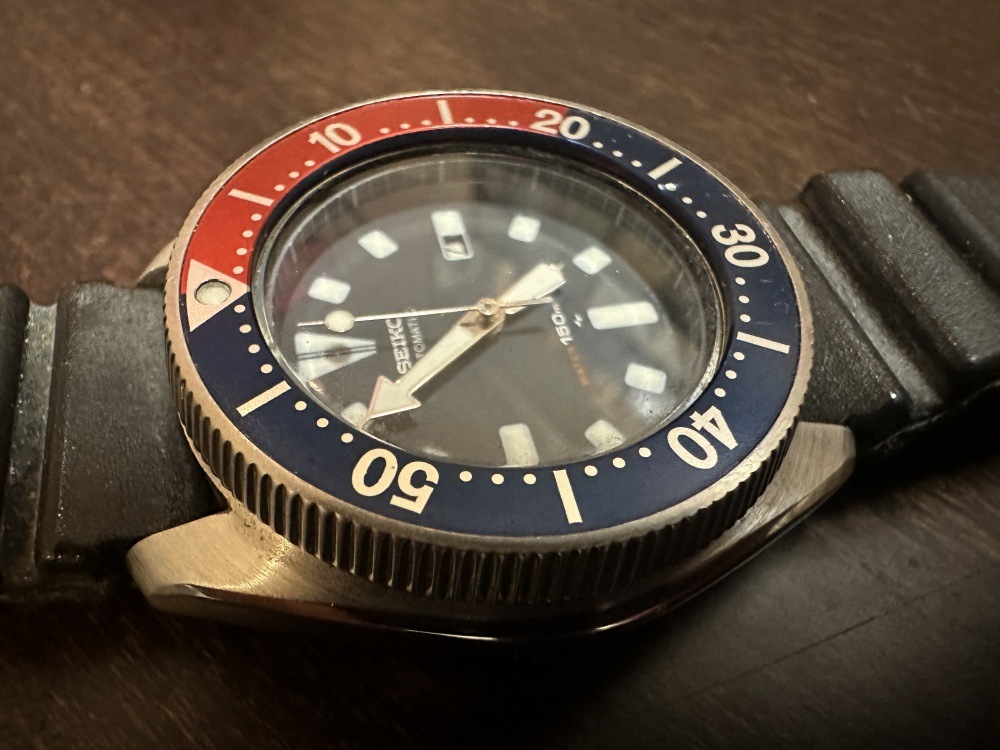 108395 腕時計 1976年 SEIKO VINTAGE DIVER 3rd セイコー ヴィンテージ ダイバー サード PEPSI 4205-0148 自動巻き