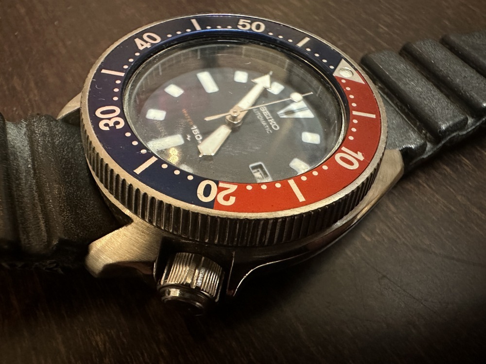 108395 腕時計 1976年 SEIKO VINTAGE DIVER 3rd セイコー ヴィンテージ ダイバー サード PEPSI 4205-0148 自動巻き