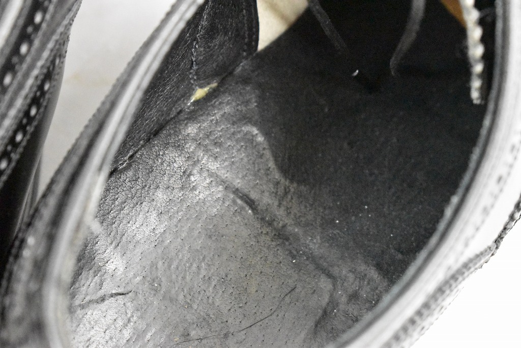109811 「FLORSHEIM」レザーシューズ  内羽根 WING TIP SIZE 9