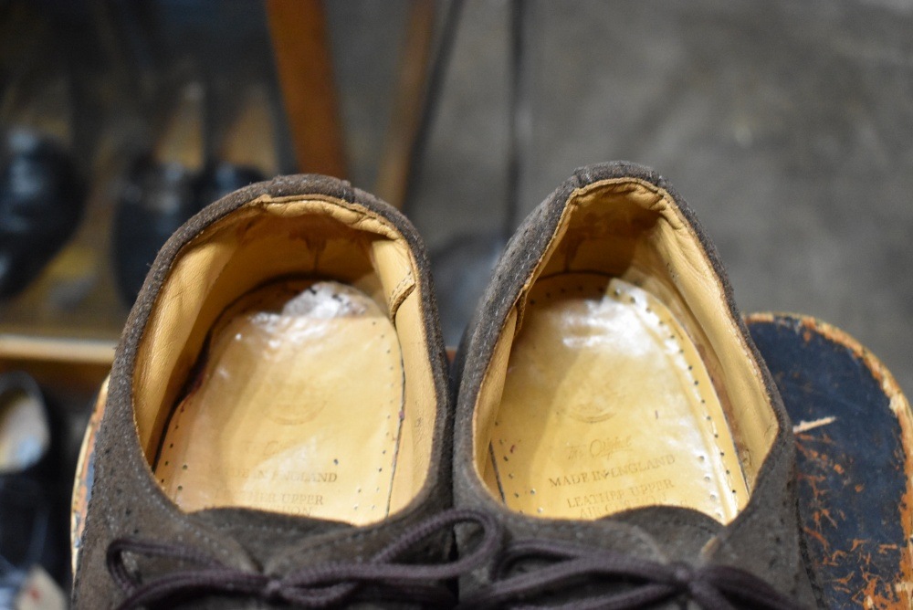 109077 ヴィンテージ シューズ「 ドクターマーチン」　Dr. Martens 3ホール スウェード MADE IN ENGLAND 
