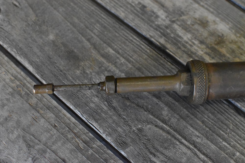 107029 UK ENOTS AUTORAM BRASS GREASE GUN　ツール　真鍮　英国 MADE IN ENGLAND