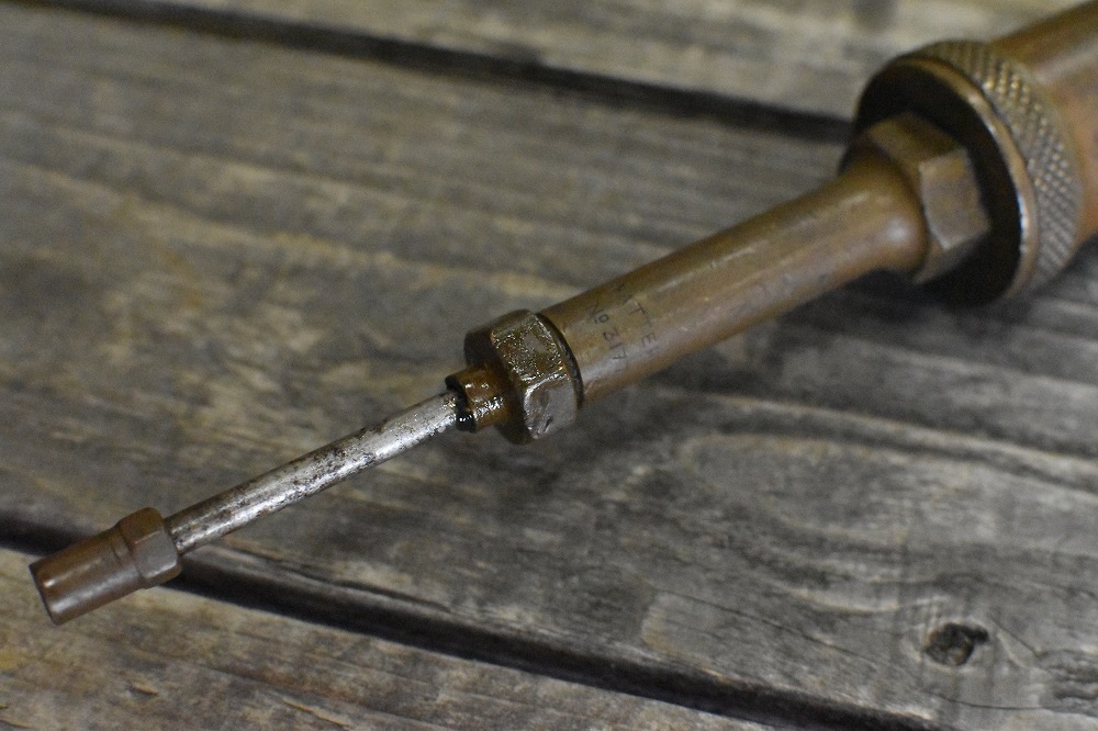 107029 UK ENOTS AUTORAM BRASS GREASE GUN　ツール　真鍮　英国 MADE IN ENGLAND