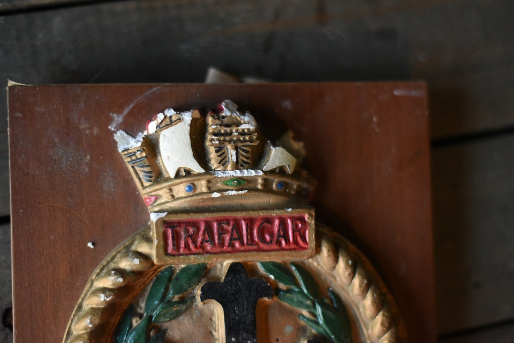 101204 ヴィンテージ　トロフィー　表彰楯　 英国製　MADE IN ENGLAND